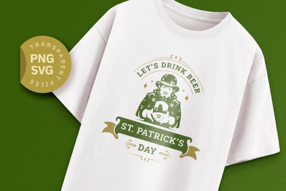 Download St. Patrick's Day Beer Leprechaun SVG - Day Collection