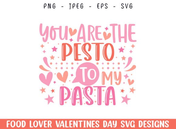 Download Pesto to Pasta Valentines Day SVG Design - Day Collection