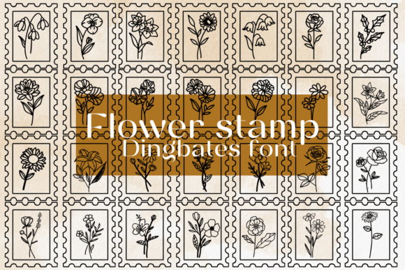 Download Flower Stamp - Premium Bundle