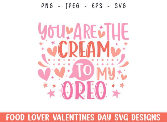 Download Cream to Oreo Valentines Day SVG Design - Day Collection