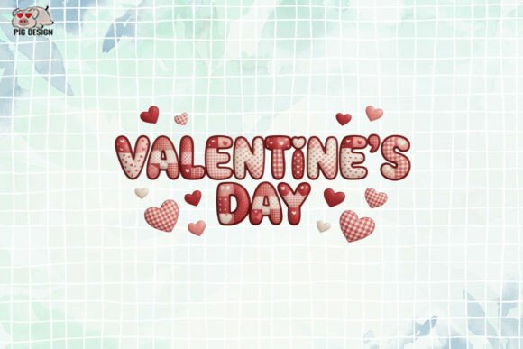 Download Patchwork Valentine's Day PNG - Day Collection