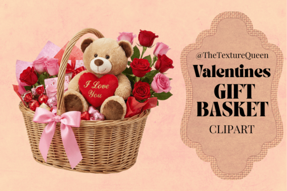 Download Valentines Day Gift Basket Clipart Png - Day Collection