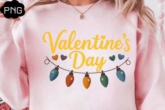 Download Valentine’s Day Lights Sublimation PNG - Day Collection