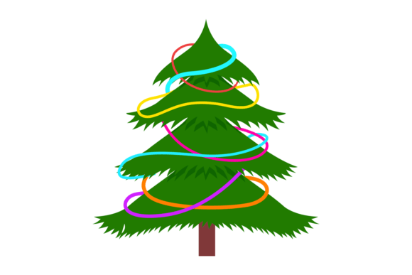 Download Green Fir in Winter Holiday Decoration. - Day Collection
