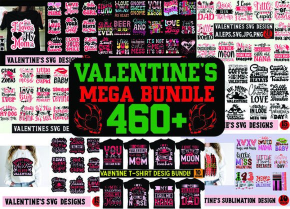 Download Valentine’s Day Design Mega Bundle - Day Collection