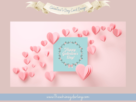 Download Floral Galentine's Day Card Design 5x7 - Day Collection