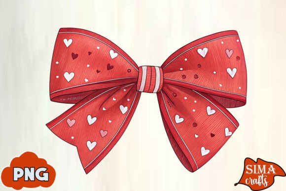 Download Valentine's Day Red Coquette Bow PNG - Day Collection