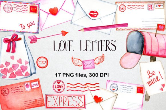 Download Love Letter Clipart PNG. Valentines Day - Day Collection