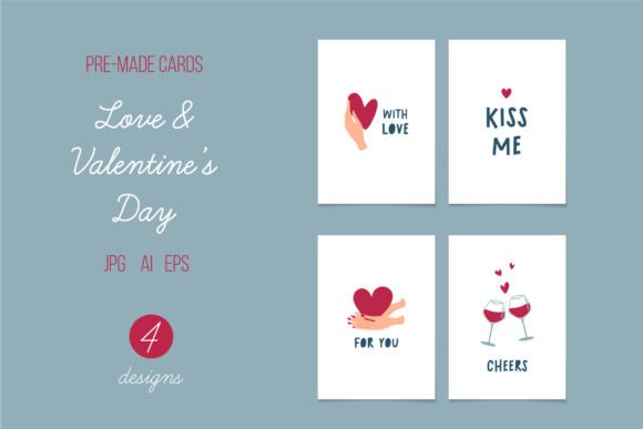 Download Valentine's Day Cards | Love Prints - Premium Bundle