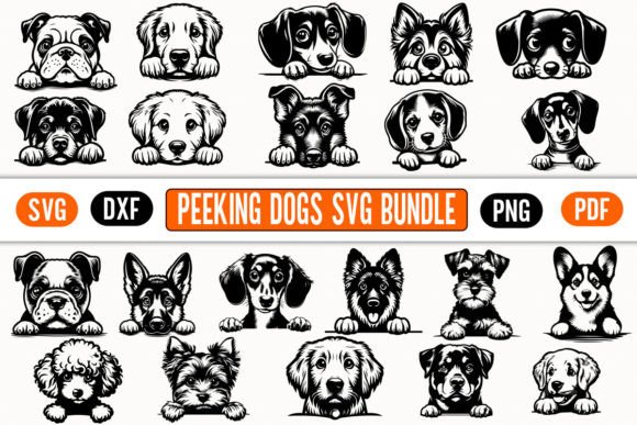 Download 21 PEEKING DOG SVG Silhouette PNG Files - Silhouette png Collection