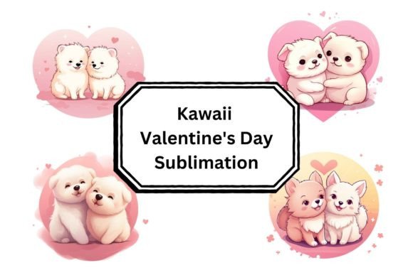 Download Kawaii Valentine's Day Sublimation - Day Collection