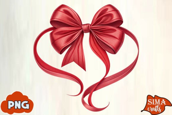 Download Valentine's Day Red Coquette Bow PNG - Day Collection