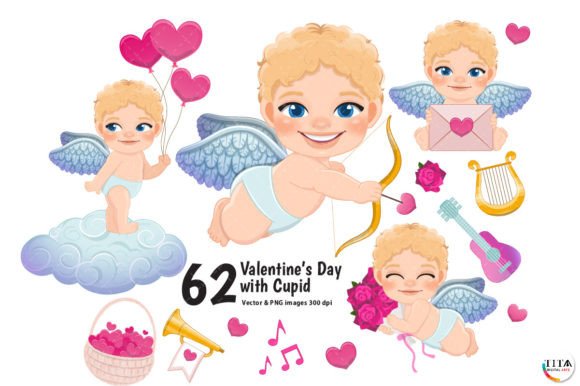 Download Valentine's Day Cupid Clipart - Day Collection