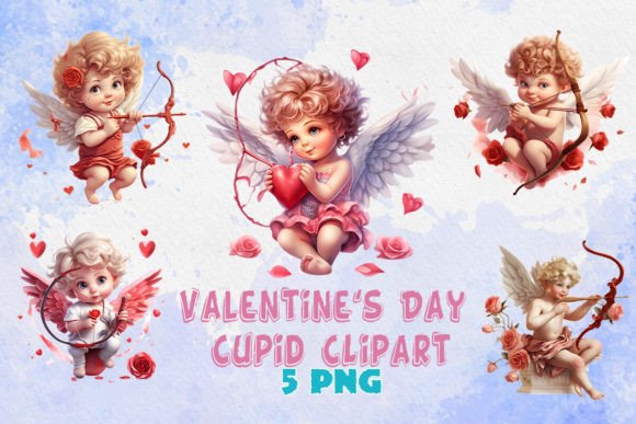 Download Valentine's Day Cupid Clipart - Day Collection