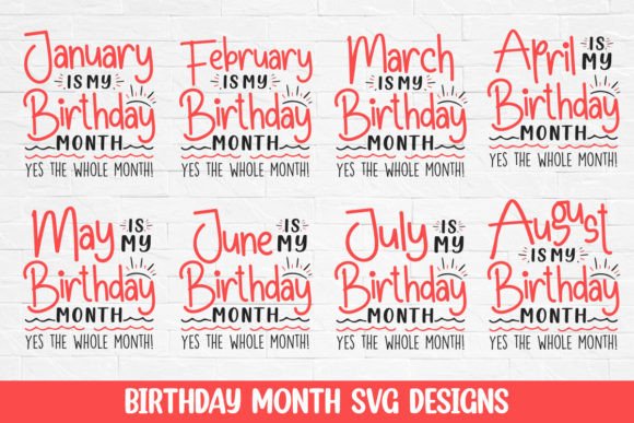 Download Birthday Month Svg Designs Happy Day Svg - Day Collection