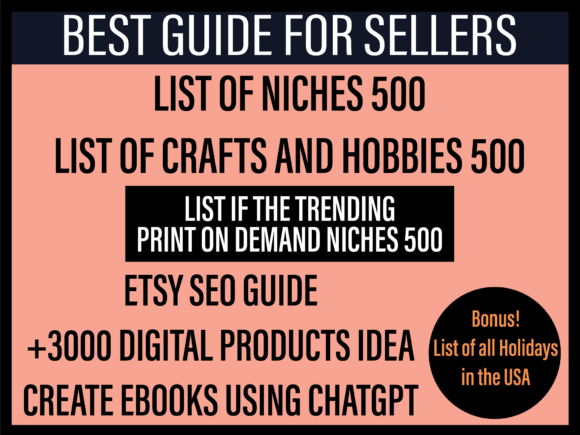 Download List of Niches, PRINT on DEMAND Niches - Print on demand Collection