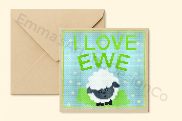 Download Stitched Valentines Day Card - Day Collection